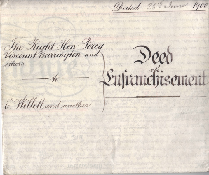 An Indenture from 1900