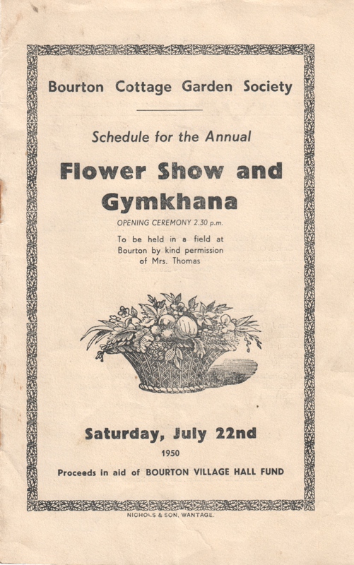 The front cover of the 1950 show